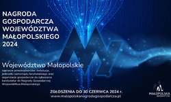 Nabór wniosków do  Nagrody Gospodarczej Województwa Małopolskiego