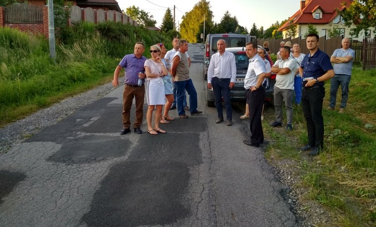 Radni przeglądnęli drogi