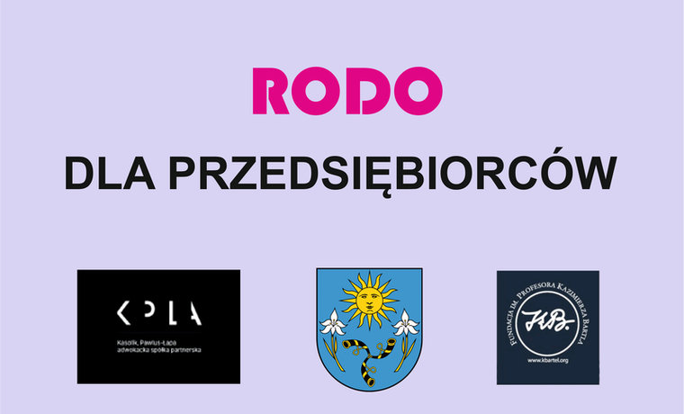 Zaproszenie na szkolenie - RODO dla przedsiębiorców