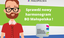 BO Małopolska: Składanie zadań przeniesione na maj i czerwiec