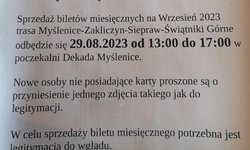 Informacja od przewoźnika