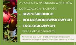 Bezpłatna pomoc świadczona rolnikom przez doradców MODR