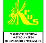 Stosowanie wyrobów oznaczonych &quot;Znakiem Bezpieczeństwa KRUS&quot; zwiększa bezpieczeństwo podczas pracy w gospodarstwie rolnym.