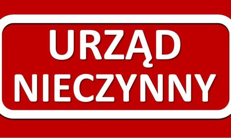 Komunikat w sprawie zamknięcia Urzędu